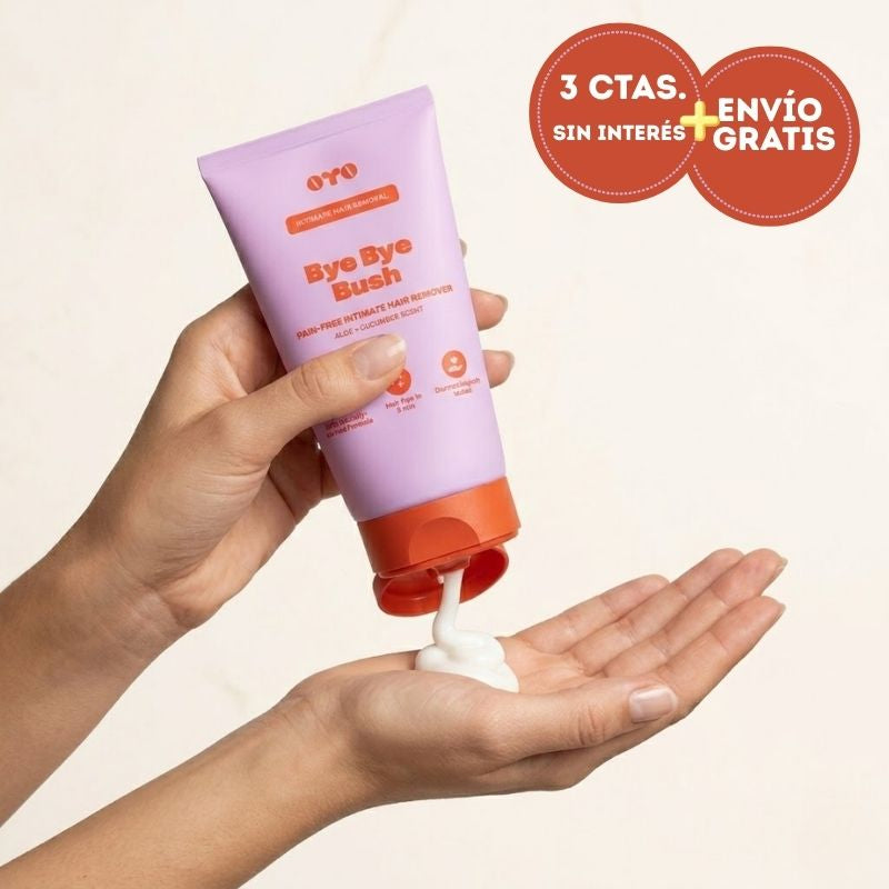 BYE BYE BUSH Crema Depilatoria